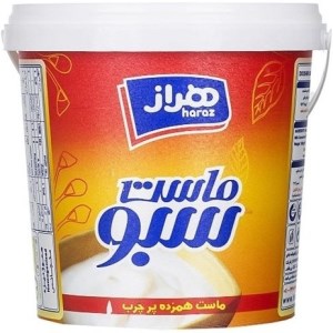 ماست همزده پرچرب پروبیوتیک سبو 1500 گرم سطل