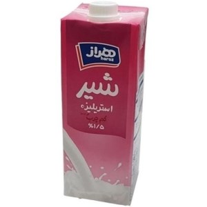 شیر کم چرب تتراپک هراز یک لیتری