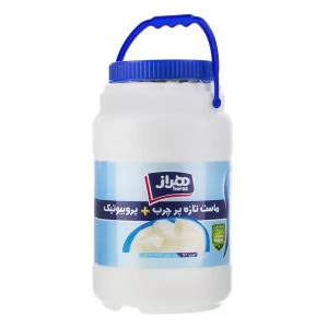 ماست پروبیوتیک پرچرب هراز دبه 1800 گرم