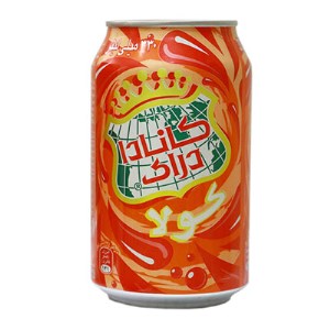 نوشابه قوطی کانادا درای کولا 330 میل