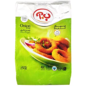 پیاز حلقه ای سوخاری ب ا 250 گرم