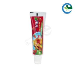 خمیردندان ژل کودک پونه طعم توت فرنگی