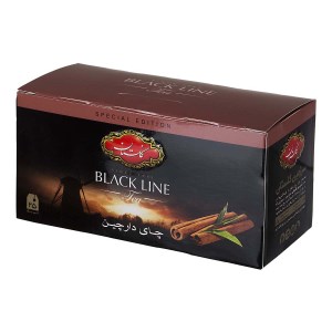 تی بگ چای سیاه با دارچین گلستان 25عدد