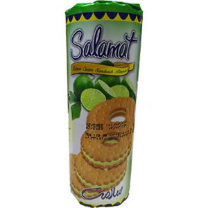 بیسکوییت کرمدار لیمویی دونات سلامت340 گرم 15عددی