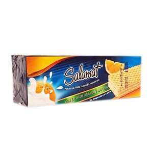 ویفر پرتقال سلامت 160 گرم 24عددی