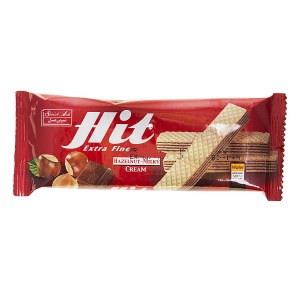 ویفر با کرم کاکائو شیرین عسل هیت 25گرم 24عددی