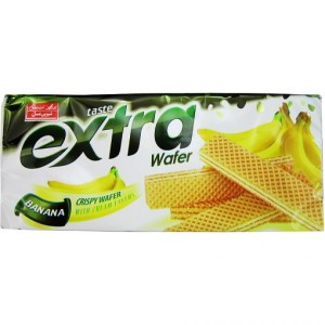 ویفر موزی اکسترا شیرین عسل 100 گرم 24 عددی