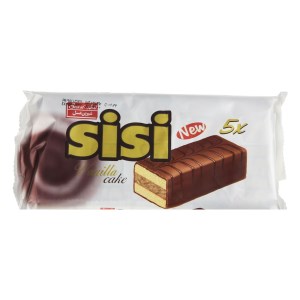 کیک کرم دار وانیلی سی سی 5 عددی