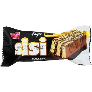 کیک سه لایه شیر عسل روکش دار شیرین عسل سی سی 36 عددی