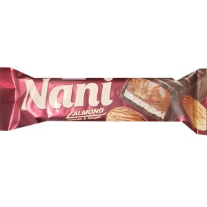 شکلات مغزدار کارامل بادام نانی 24 عددی