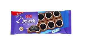 شکلات شیری بیسکویت کاکائویی دریم 48 عددی