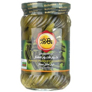 خیارشور سوپر ویژه بهروز 660 گرم