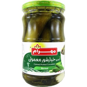 خیارشور معمولی مهرام 680گرم(*)