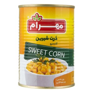 کنسرو ذرت شیرین مهرام 400گرم