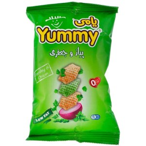 اسنک پیاز جعفری یامی 40 گرم