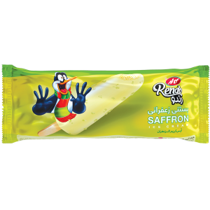 بستنی چوبی زعفرانی ویژه رندو کاله