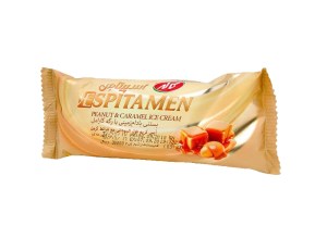 بستنی چوبی اسپیتامن کارامل و بادام زمینی کاله