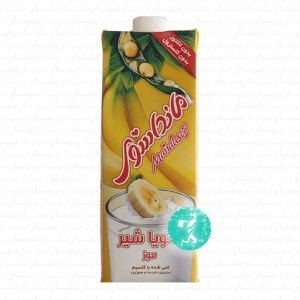 شیر سویا موزمانداسوی 1 لیتر