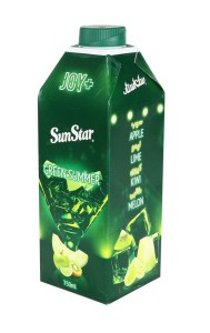 ابمیوه نکتار سان استار گرین سامر 750سی سی