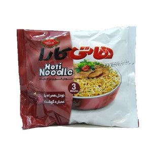 نودل با طعم گوشت هاتی نودل