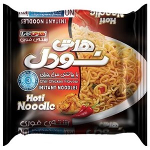 نودل هاتی کارا باطعم مرغ چیلی 77 گرم