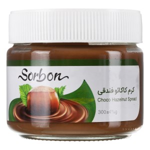 شکلات صبحانه فندق 300 گرم تکرنگ سوربن