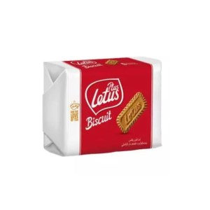 بیسکوئیت طعم دار کاراملی 100 گرمی لوتوس 24ع