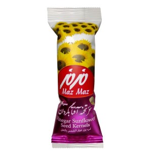 مغز تخمه افتابی مزمز سرکه ای 40 گرم