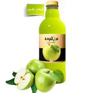 ابمیوه سیب سبز مجتبی بطری 300 میل