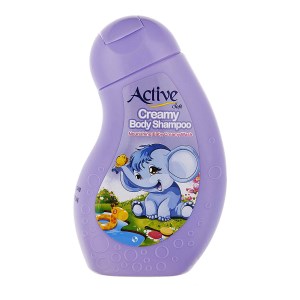 شامپو بدن کرمی کودک اکتیو 250گرم بنفش