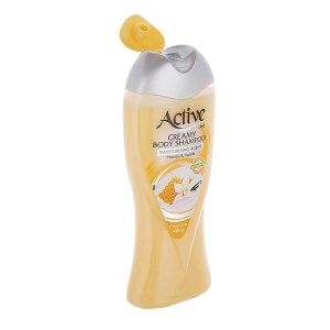 شامپو بدن کرمی اکتیو 400گرم وانیل و عسل