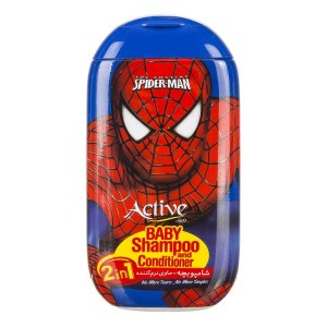 شامپو بچه اکتیو 280گرمی قرمز ابی (اسپایدرمن)