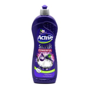 مایع ظرفشویی اکتیو حاوی گلیسرین 750گرم بنفش