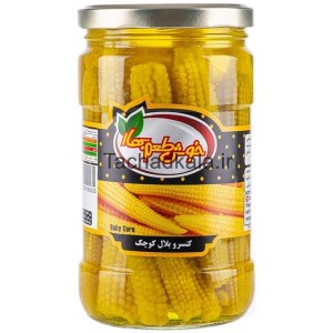 کنسرو بی بی کورن انیکا شیشه 680 گرم