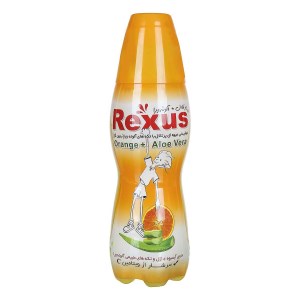 نوشیدنی میوه ای بدون گاز پرتقال با تکه الوئه ورا رکسوس