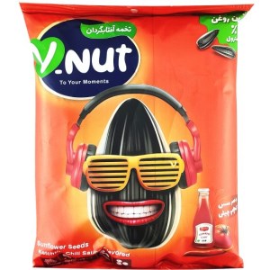 تخمه افتابگردان با سس کچاپ چیلی وی نات 105 گرم