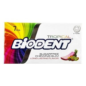 ادامس بایودنت با طعم استوایی 7عددی