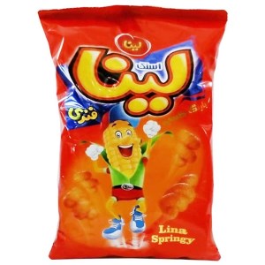 اسنک فنری لینا پنیری یارتی85 گرم