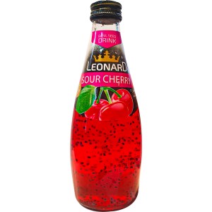 تخم شربتی آلبالو لئونارد 300 سی سی