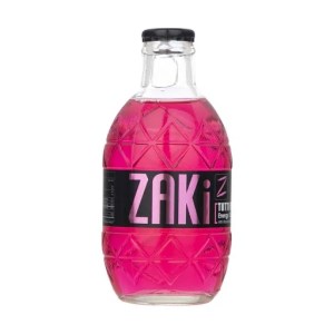 نوشیدنی انرژی زا زاکی میوه های قرمز شیشه قرمز240 گرم