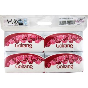 دستمال اقتصادی 500برگ 4عددی گلرنگ(*)
