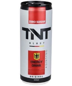 نوشابه انرژی زا تی ان تی بدون شکر 250 میل