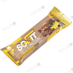 پروتئین بار موزی 12*12 سوفیت 45 گرمی