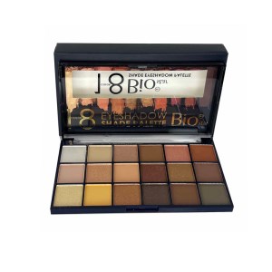 پالت سایه مات 18 رنگ بیو استار حاوی ویتامین سی