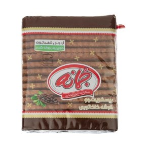 بیسکویت جمانه خوشه کاکائویی24عددی