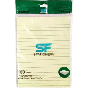 نوت استیک a5 خط دار اس اف 220*160