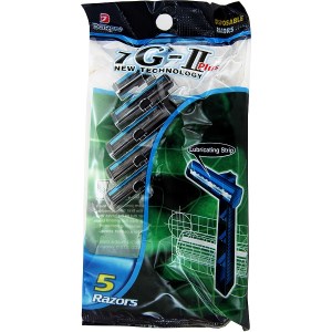 ژیلت دورکو دو لبه صابون دار پنج عددی پفکی