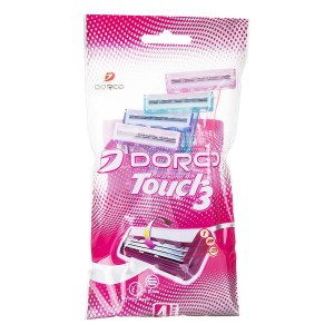 ژیلت زنانه سه لبه دورکو 4 عددی