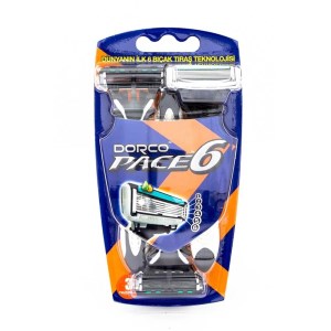 ژیلت 6لبه مردانه پک 3عددی دورکو dorco